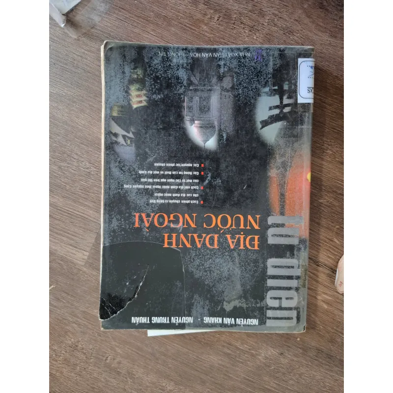 ĐỊA DANH NƯỚC NGOÀI - NGUYỄN VĂN KHANG, NGUYỄN TRUNG THUẬN 719017