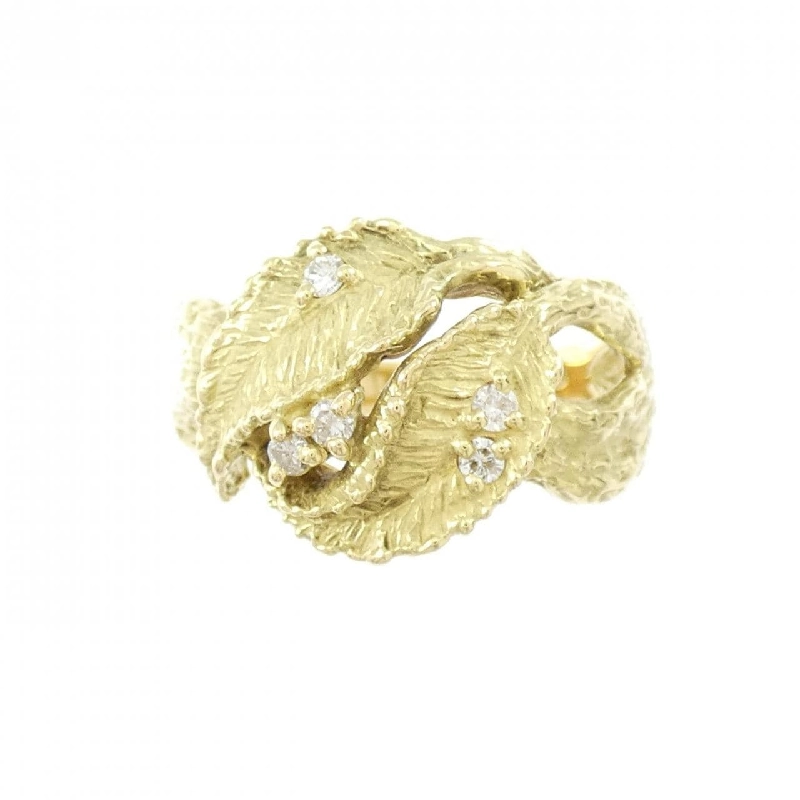 Nhẫn kim cương K18YG 0.09CT - Hàng hiệu Authentic 851150