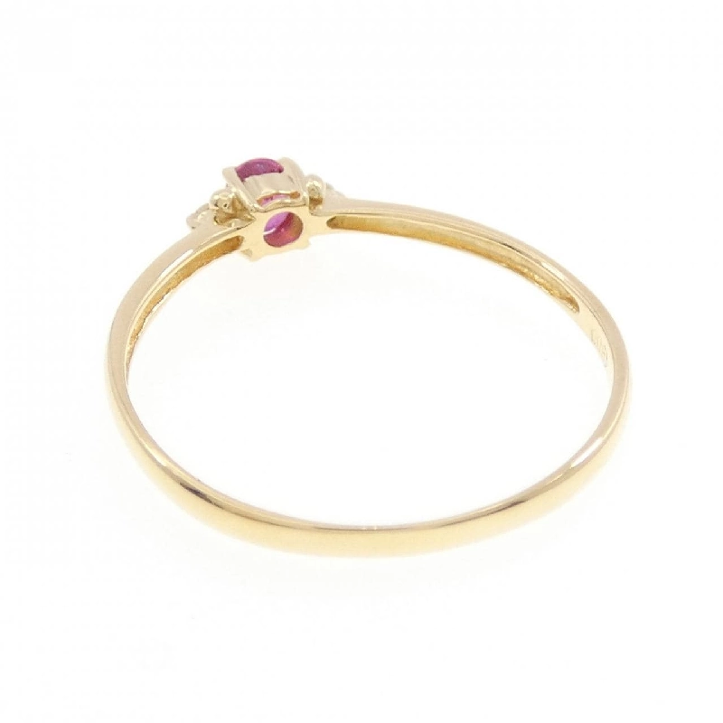 Nhẫn Ruby K18YG - Hàng hiệu Authentic 851424