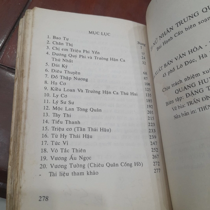 20 NỮ NHÂN Trung Quốc (Bùi Hạnh Cẩn biên soạn) 479065