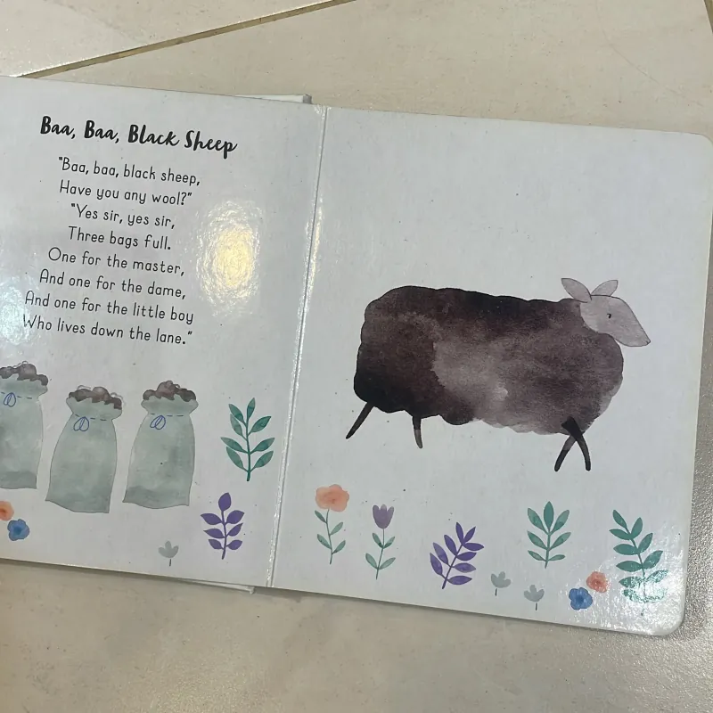 NGOẠI VĂN tiếng anh trẻ em : Baby’s Bedtime Rhymes CD - sách ru bằng điệu nhạc cực hay  1027805