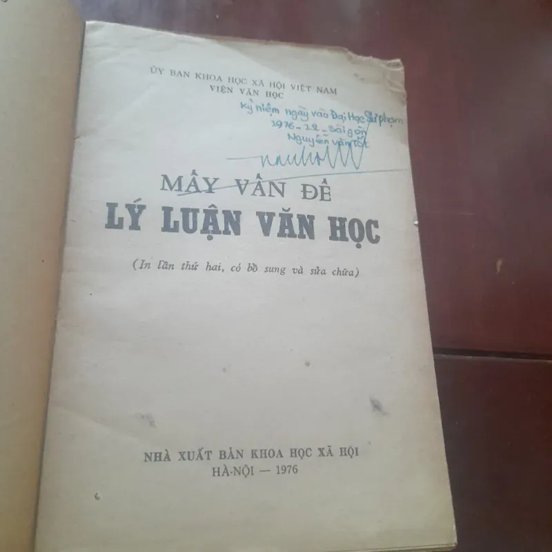 VIỆN VĂN HỌC - Mấy vấn đề lý luận văn học 931079