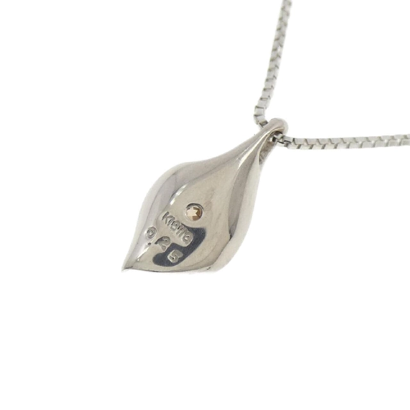 K18WG Dây chuyền kim cương 0.25CT - Hàng hiệu Chính hãng 858936