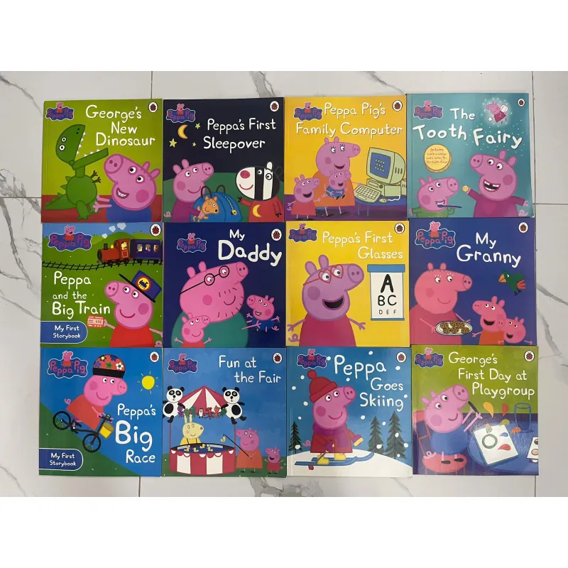 Peppa Pig — Ladybird Books (Sách học tiếng anh cho trẻ 12 tập) 1021401