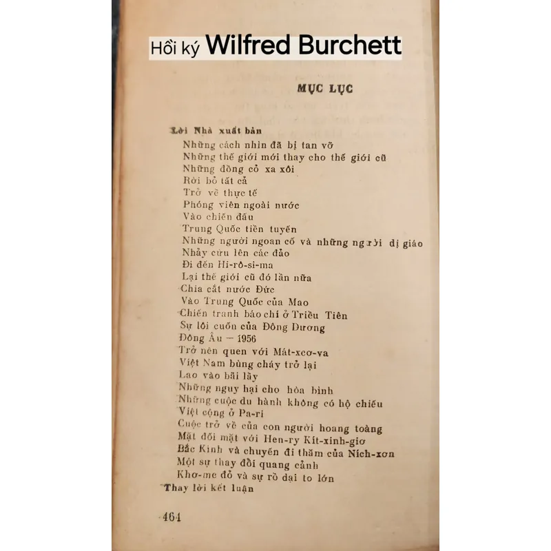 Hồi ký Wilfred Burchett 709175
