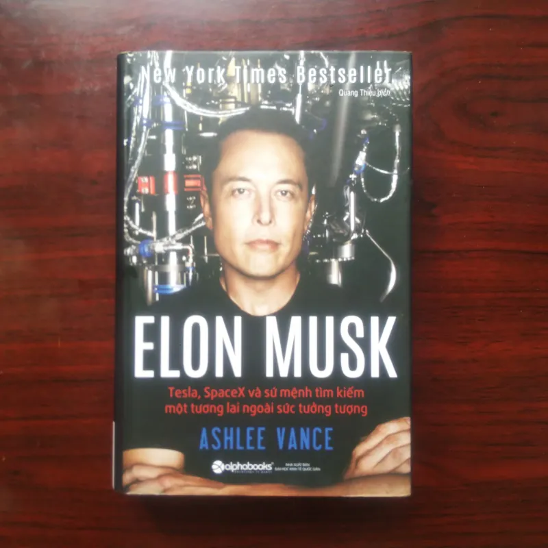 [Sách Kinh Tế] Elon Mush - Bìa Cứng (Ashley Vance) 926980