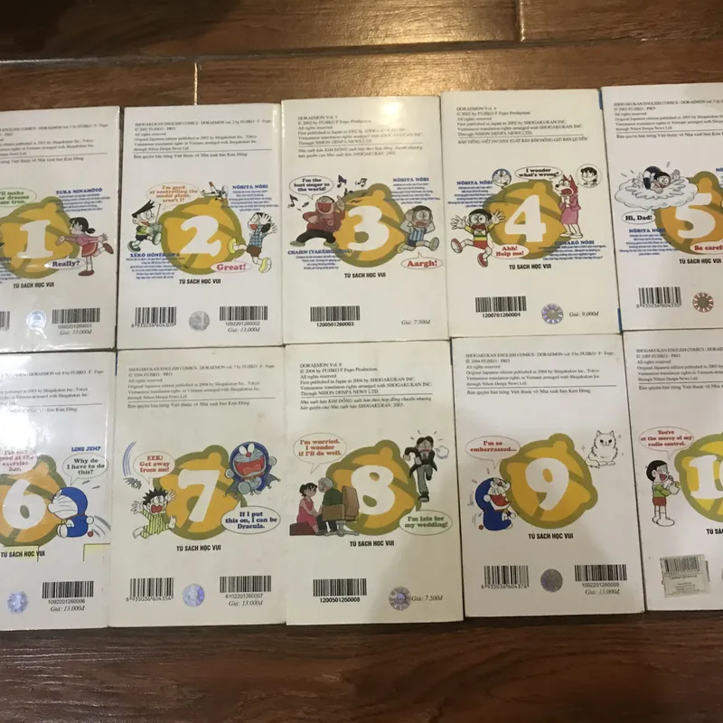 Đôrêmon HỌC TIẾNG ANH full bộ 10 tập đọc xuôi (18) 540611