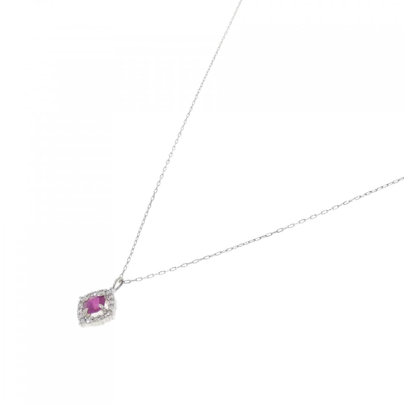 Dây chuyền ruby PT950/PT900 0.25CT - Hàng hiệu Chính hãng 862541