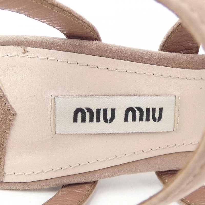 Giày sandal MIU MIU - Hàng hiệu Authentic 832500