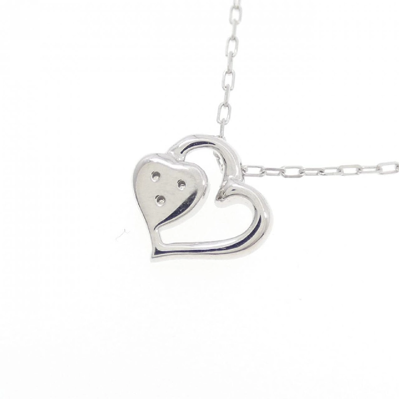 4゜C Hình trái tim Kim cương Dây chuyền - Hàng hiệu Chính hãng 843384