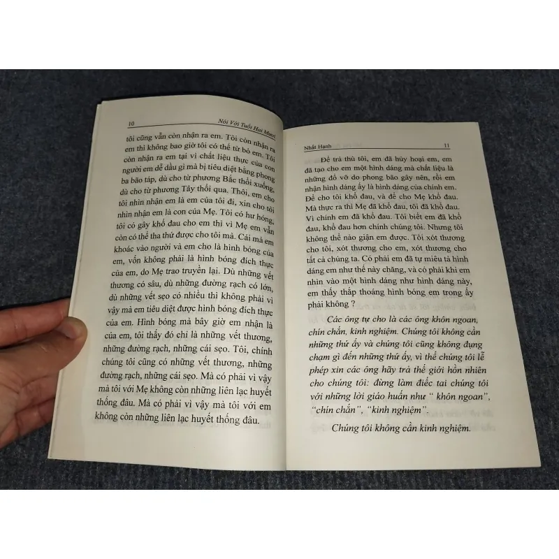 NÓI VỚI TUỔI 20 - THÍCH NHẤT HẠNH 957448