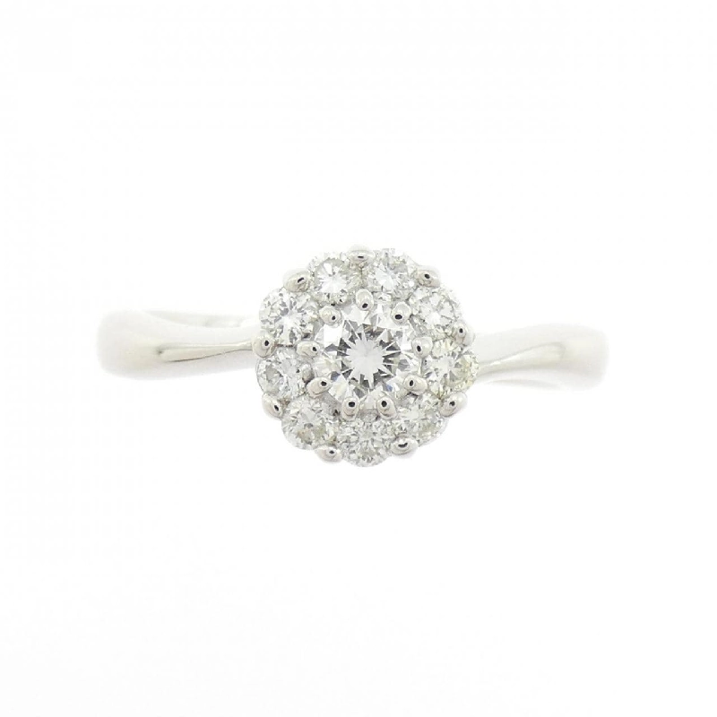 Nhẫn kim cương hoa PT900 0.50CT 666227