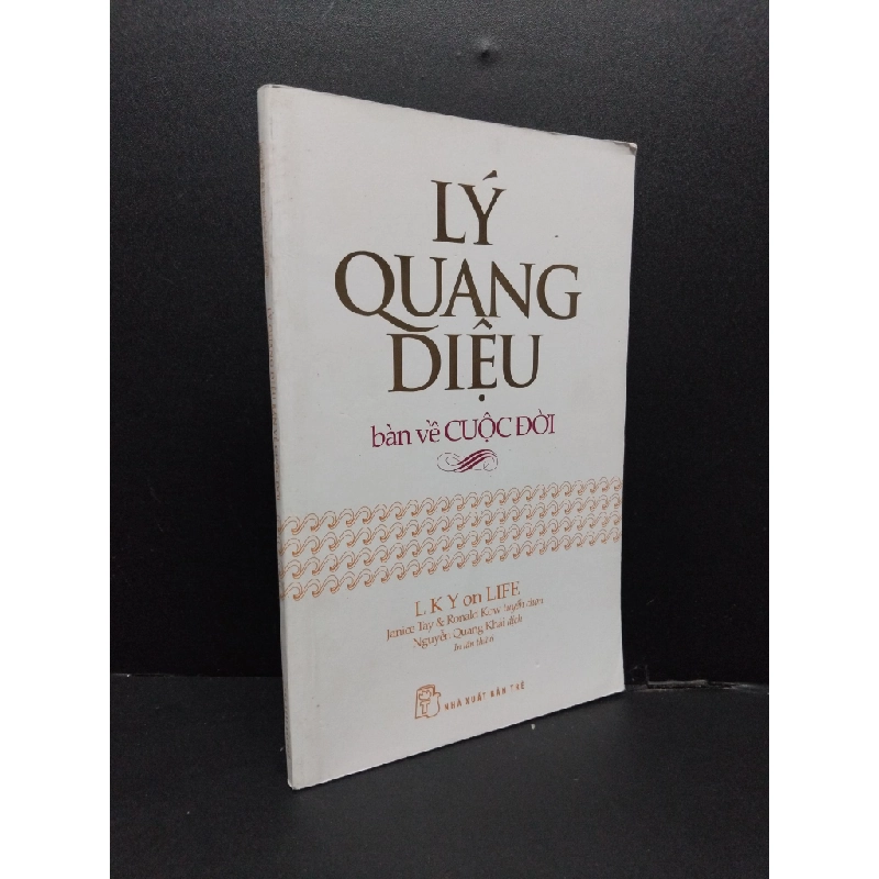 Lý Quang Diệu bàn về cuộc đời mới 70% ố vàng 2018 HCM1008 Janice Tay & Ronald Kow DANH NHÂN 359229