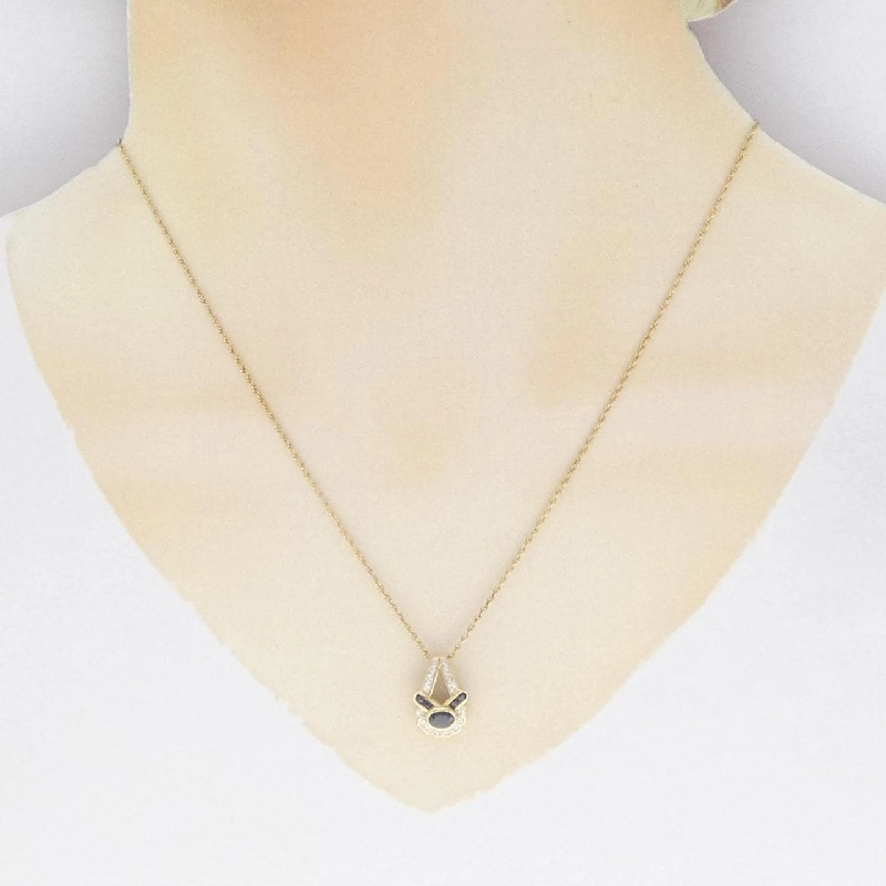 K18YG/K18WG Sapphire Necklace - Hàng hiệu Authentic 863271