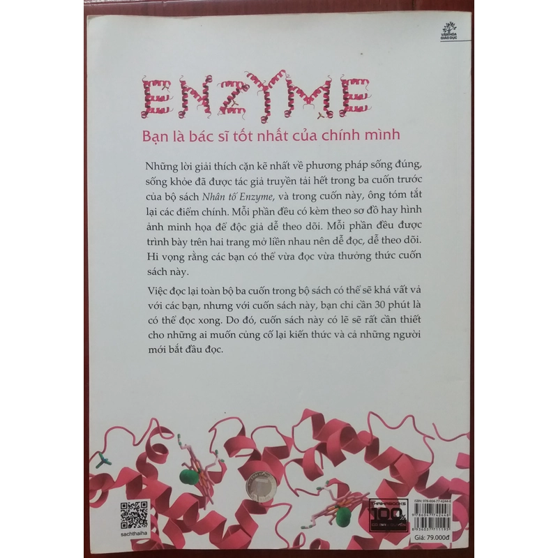 Quyển 4 - Nhân tố Enzyme - Bs. Hiromi Shinya - Sách như mới 546900