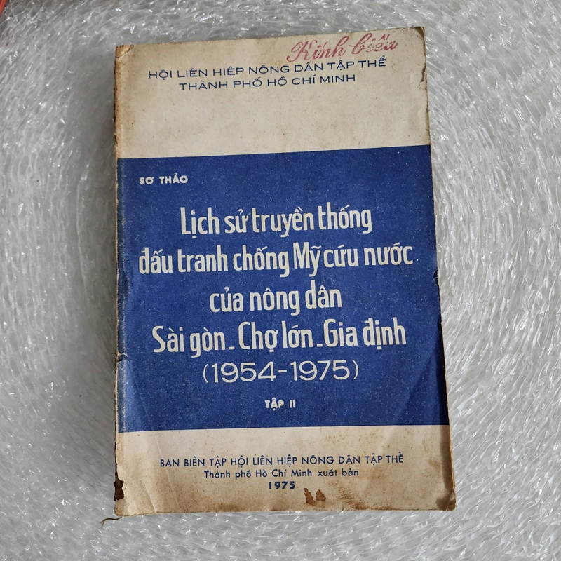 Truyền thống đấu tranh cứu nước của nông dân sài gòn chợ lớn gia định  54-75 523327