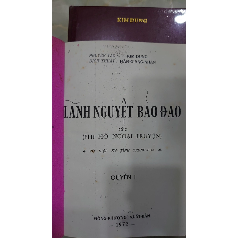 LÃNH NGUYỆT BẢO ĐAO-Phi Hồ Ngoại Truyện (Bộ 3 tập) remake - Kim Dung;
Hàn Giang Nhạn dịch 224550