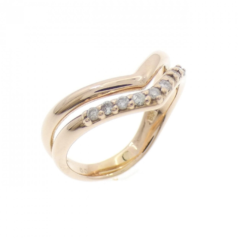 Nhẫn kim cương K18PG 0.09CT - Hàng hiệu Authentic 849649