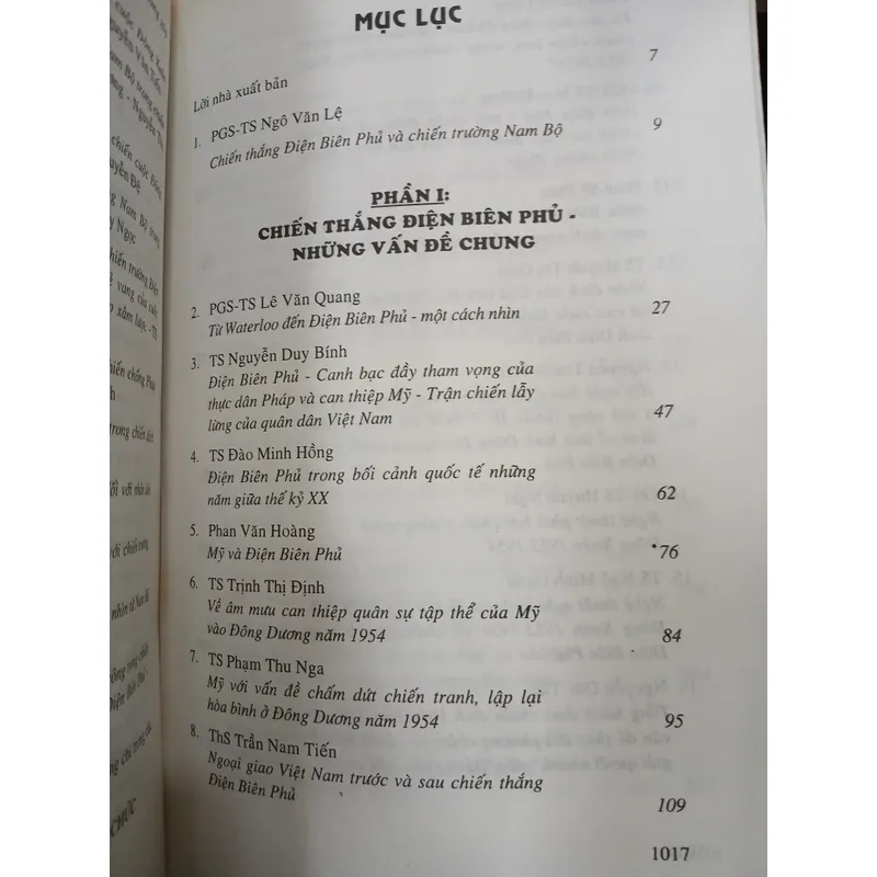 CHIẾN THẮNG ĐIỆN BIÊN PHỦ VÀ CHIẾN TRƯỜNG NAM BỘ 738828