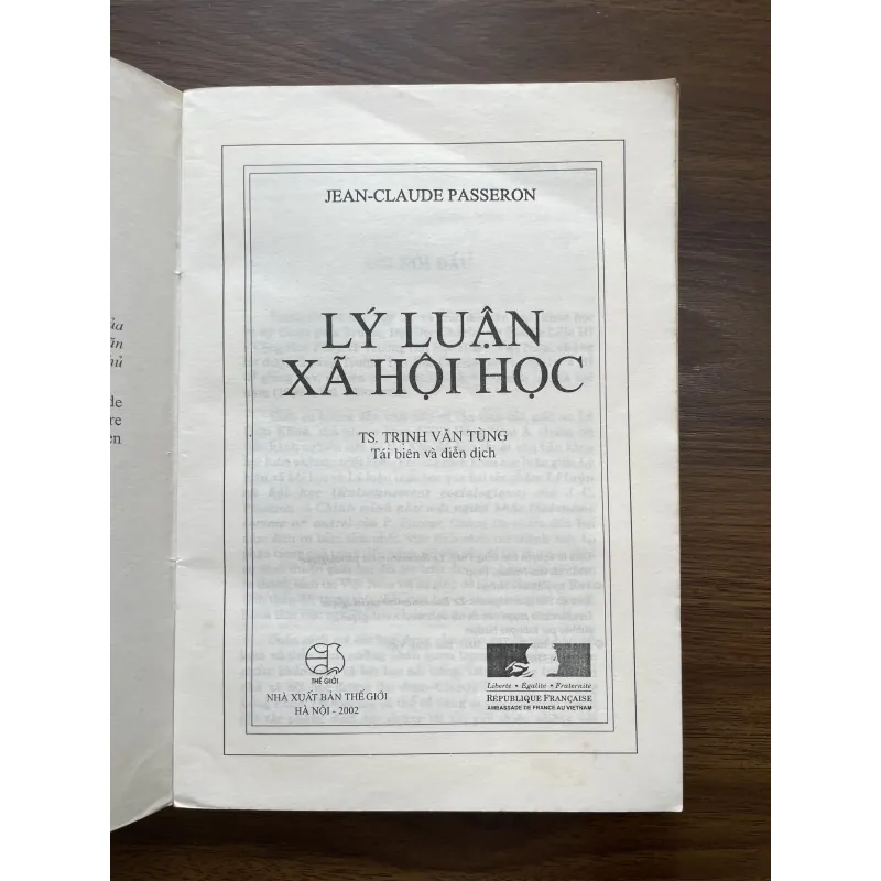 Lý luận xã hội học - Jean-Claude Passeron 933683