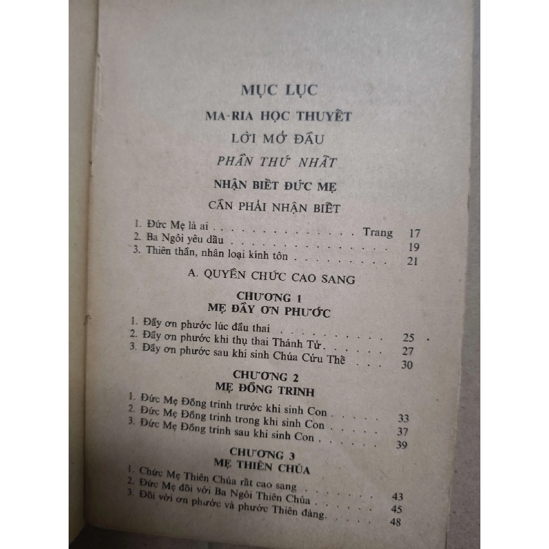 Học thuyết Maria - 1975 - 323 trang mất 2 trang số 11 & 12 LỊCH SỬ - CHÍNH TRỊ - TRIẾT HỌC ANTQ2012-191 921445