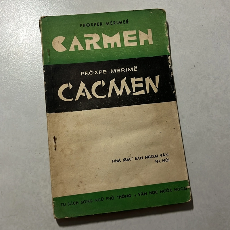 Cacmen — Tô Chương dịch — 1986s 495491