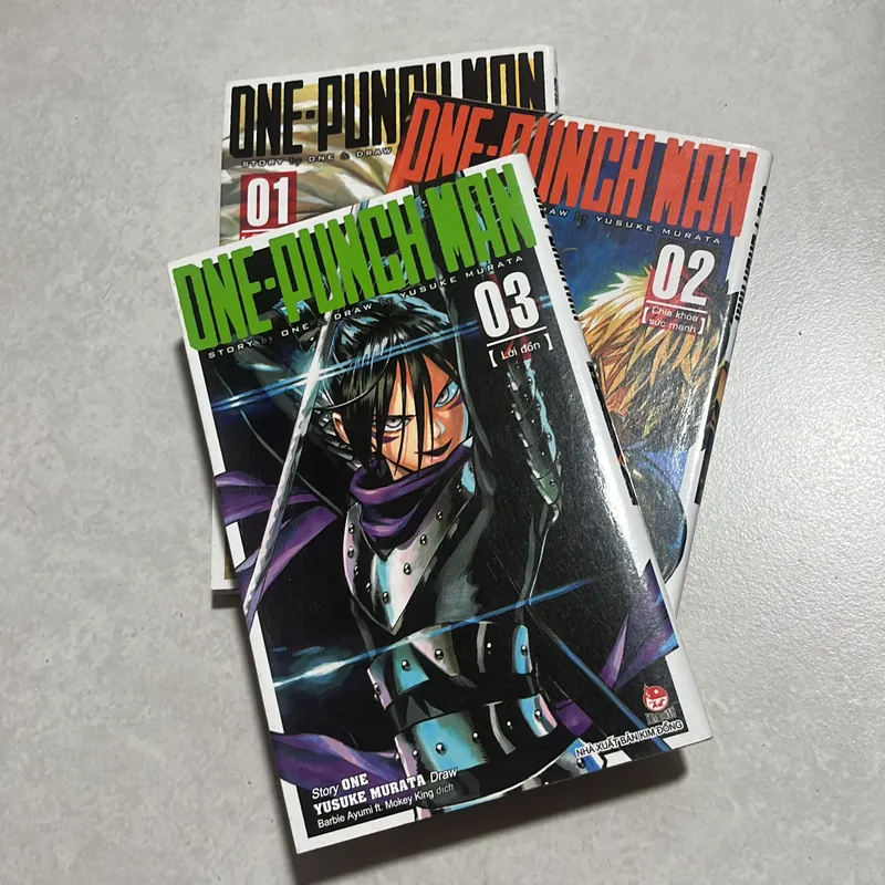 One punch man lẻ tập 1-3 (Co) 643637