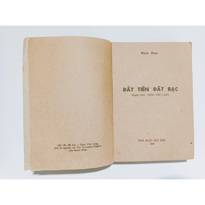 Đất Tiền Đất Bạc - Mario Puzo 736190