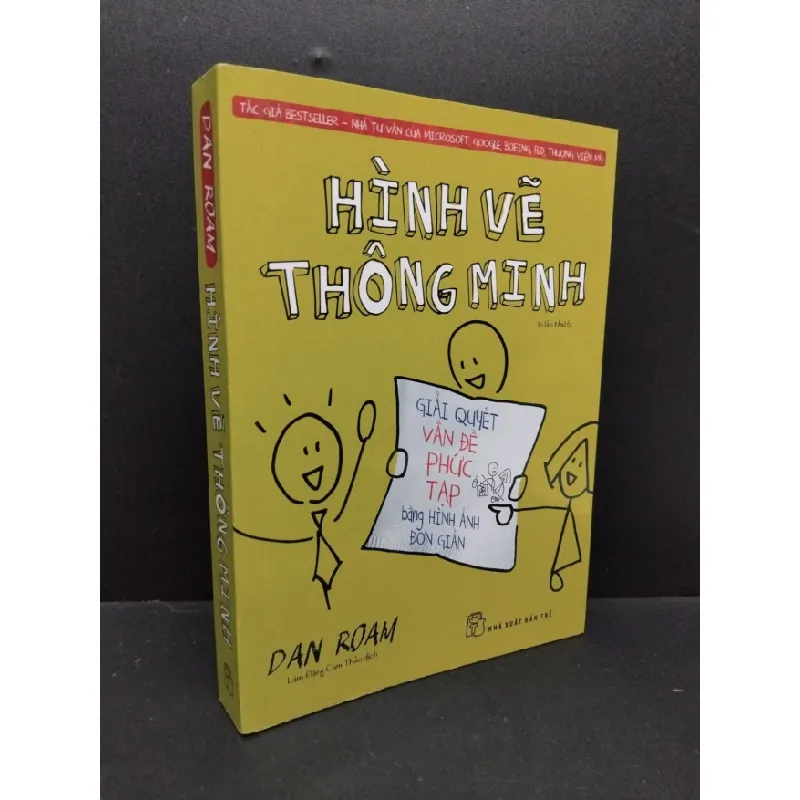 [Sách Cũ SCGR] Hình vẽ thông minh mới 90% ố nhẹ 2017 HCM1410 Dan Roam TÂM LÝ 681908