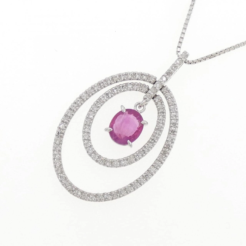 K14WG Nhẫn Ruby 0.56CT - Hàng hiệu Chính hãng 860251