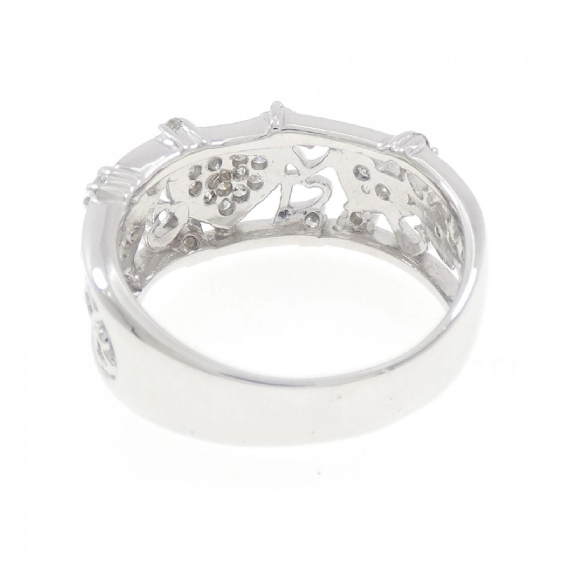 Nhẫn kim cương hình trái tim K18WG 0.27CT 668960