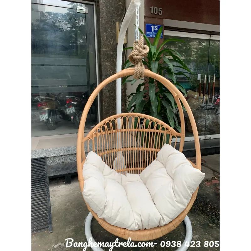 Ghế xích đu mây treo 1001400