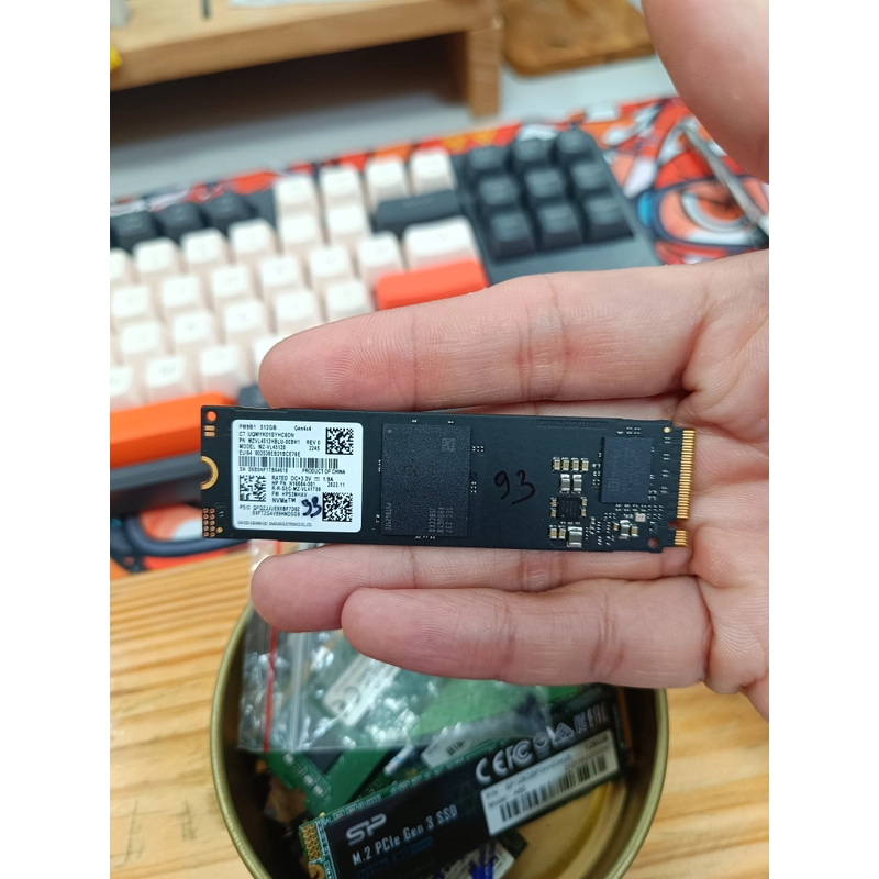Ssd nvme samsung pm9b1 512Gb cũ sk 93 545207