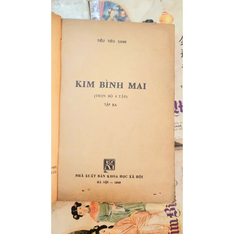 Trọn bộ 4 tập văn học cổ điển Trung Quốc KIM BÌNH MAI 702532