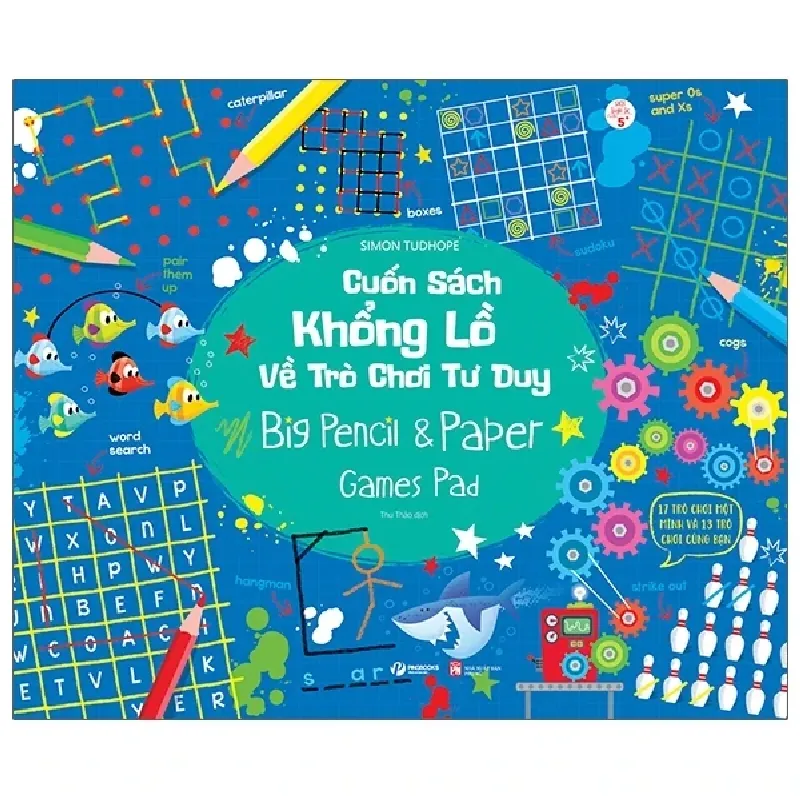 Cuốn Sách Khổng Lồ Về Trò Chơi Tư Duy - Big Pencil And Paper Games Pad - Sam Smith 290411