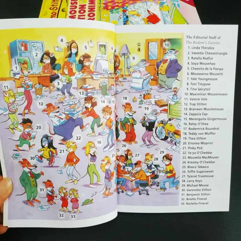 Sách - Geronimo Stilton tập 1~80 - Tặng Mp3, Sách nhập đẹp 759581