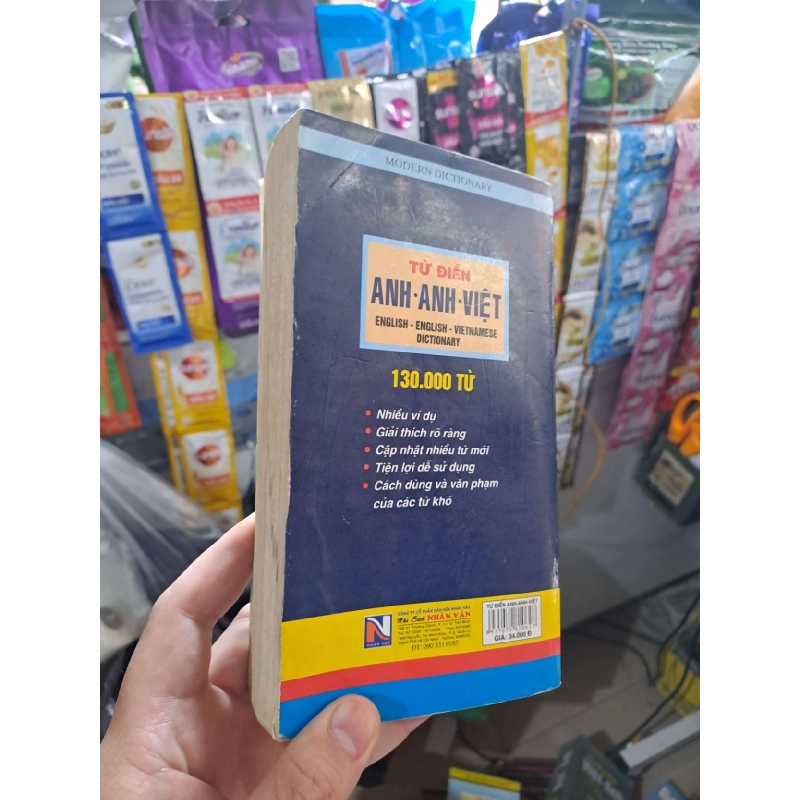 Từ Điển Anh - Anh - Việt 130000 Từ - New Edition 2005 mới 80% ố HỌC NGOẠI NGỮ HCM3012 924777