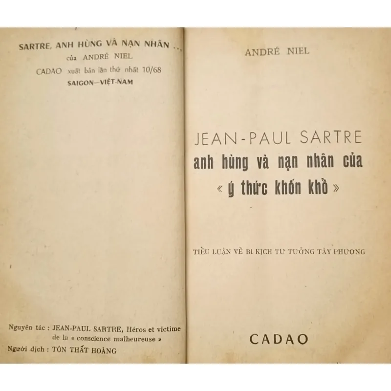Jean Paul Sartre anh hùng và nạn nhân của "ý thức khốn khổ" 604327