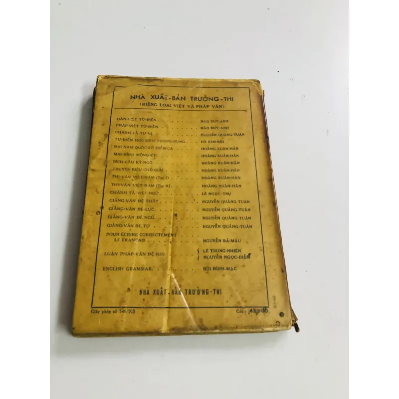 GIẢNG – VĂN (Lớp Đệ Lục) 792520