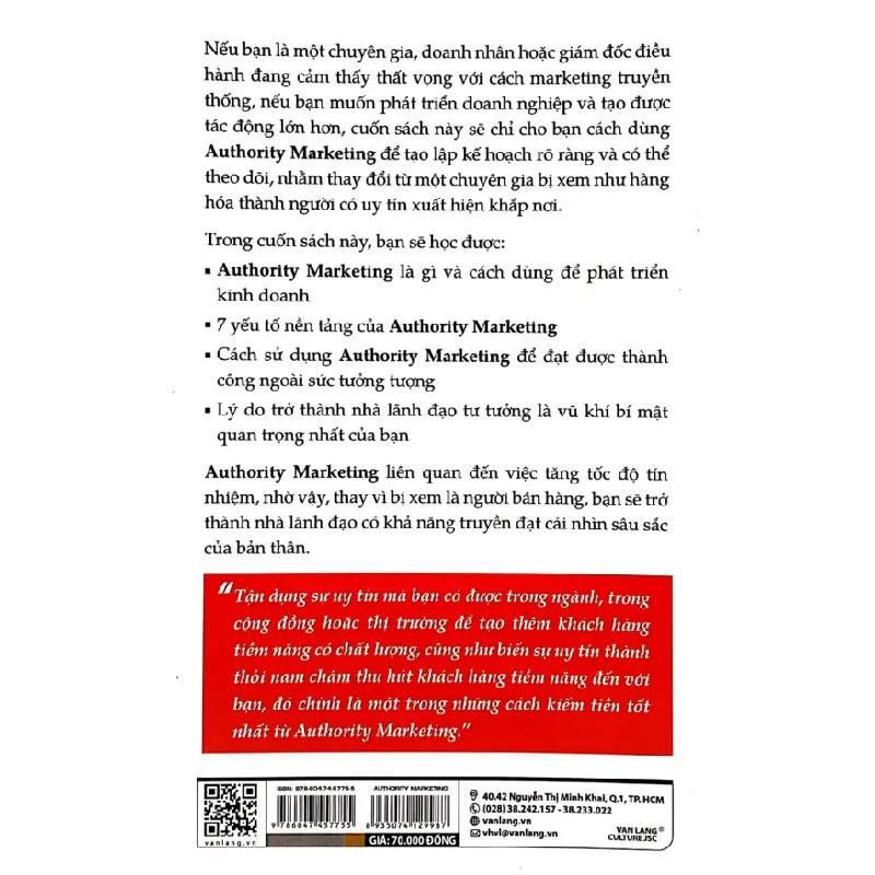 7 Đòn Bẩy Tăng Độ Tín Nhiệm Thương Hiệu - Adam Witty, Rusty Shelton 287828
