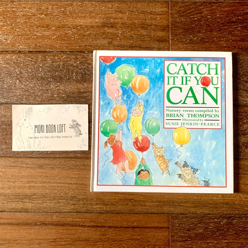 Sách ngoại văn Catch It If You Can: Nursery Verses (1989), Used, Bìa cứng, Khổ Lớn 498834