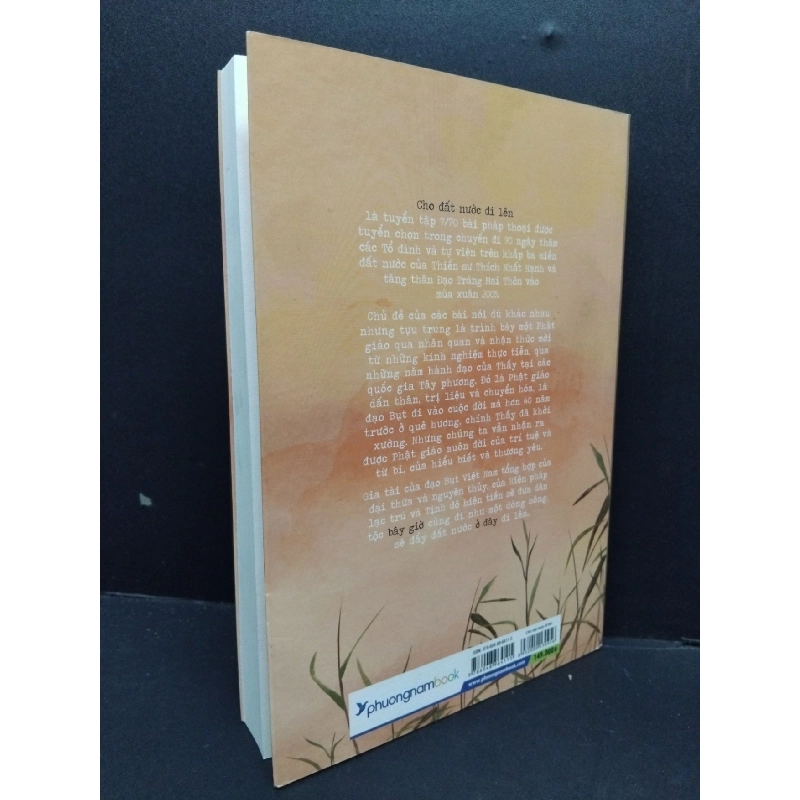 Cho đất nước đi lên mới 90% bẩn nhẹ 2019 HCM1410 Thích Nhất Hạnh TÂM LÝ 917420