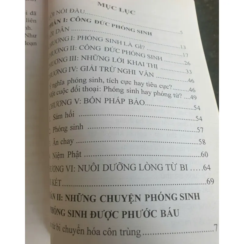Sách Công Đức Phóng Sanh-Võ Viên Nhân tác giả Viên Nhân mới 90% 640629