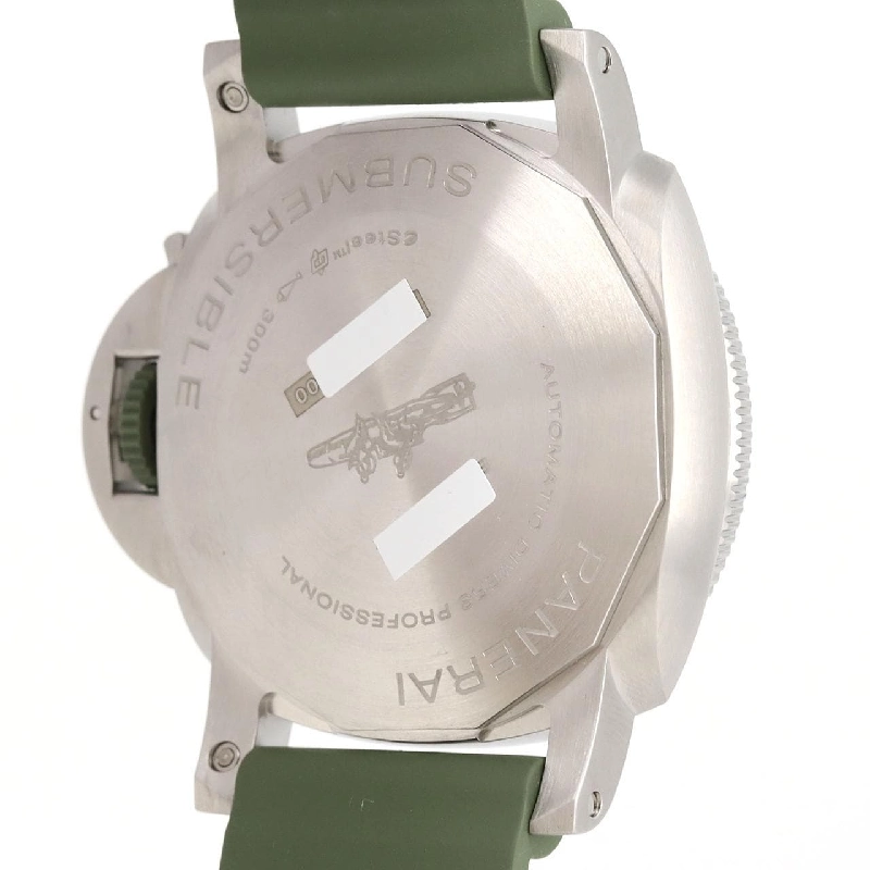 Panerai Submersible Quarantaquattro eSteel Verde Zemerald PAM01287 SS Automatic - Hàng hiệu Chính hãng 882054