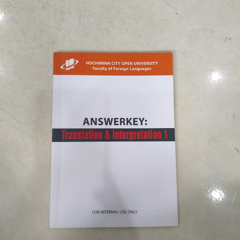 ANSWERKEY: Translation & Interpretation 1 🌱 688950