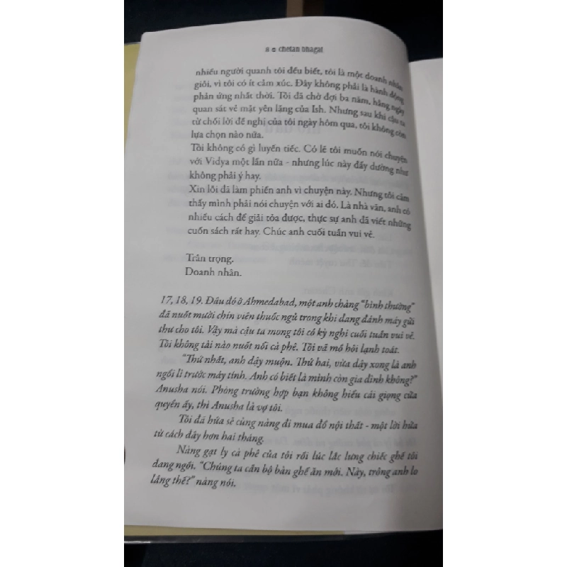 [59K/kg] Ba sai lầm của đời tôi 2014 - Chetan Bhagat new 80% HCM1906 437001