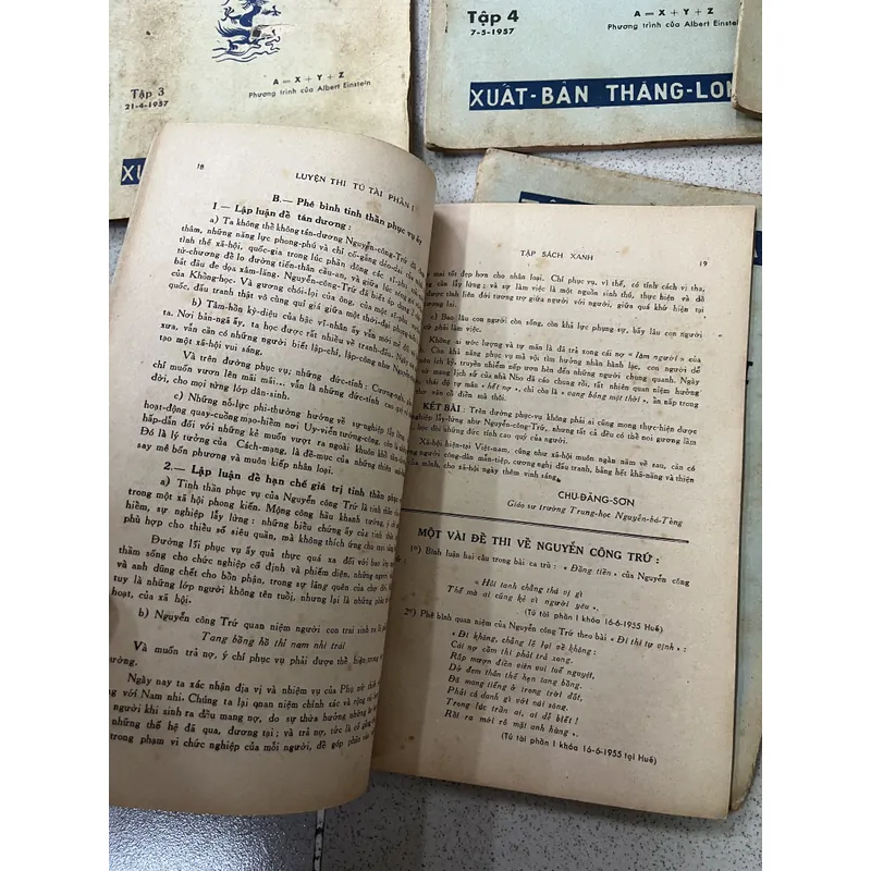 LUYỆN THI TÚ TÀI PHẦN I (6 cuốn) 708684