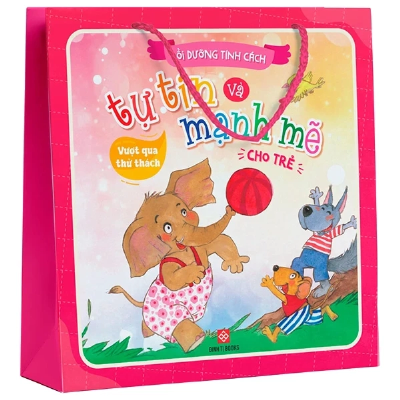 Bộ Sách Bồi Dưỡng Tính Cách Tự Tin Và Mạnh Mẽ Cho Trẻ - Vượt Qua Thử Thách (Túi 4 Cuốn) (2023) - Sách Thiếu Nhi Tiểu Kỳ Lân 462387