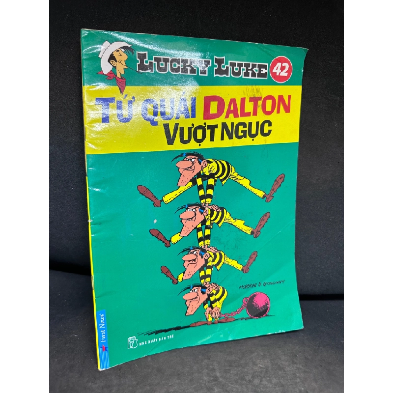 Lucky Luke, Tập 42, Tứ Quái Dalton Vượt Ngục, Mới 80% (Bìa Gấp, Trang Đầu Có Ghi Chữ), 2011 SBM2407 Oreka-Blogmeo 195549