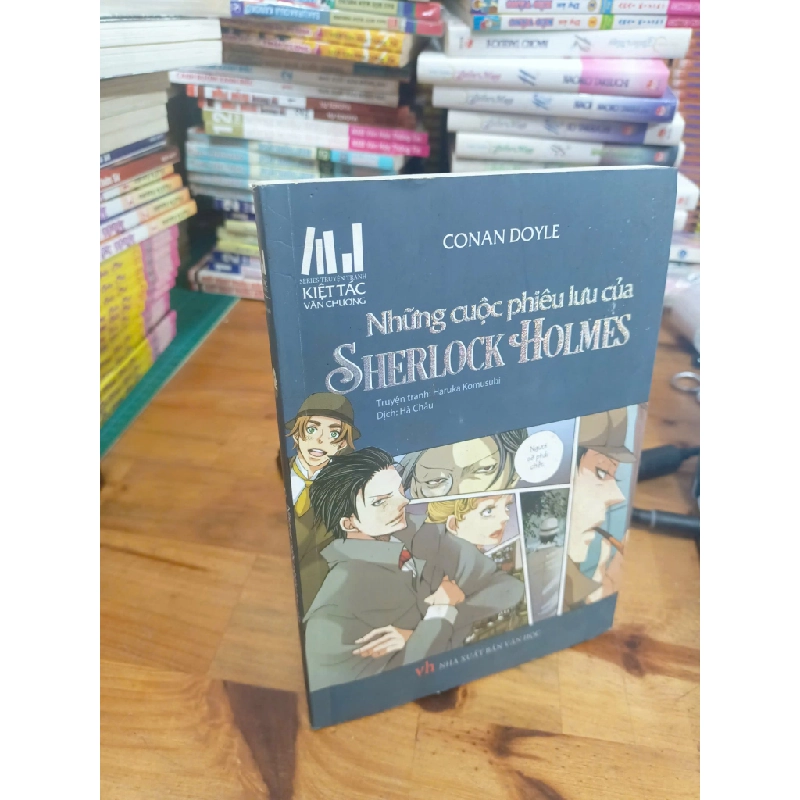 Truyện tranh những cuộc phiêu lưu của Sherlock Holmes ( series truyện tranh kiệt tác văn chương ) 468892